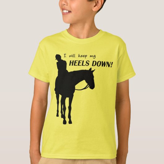 helt naar beneden t-shirt (Voorkant)