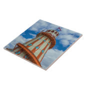 Helter Skelter uitzicht keramische tegel Tegeltje (Zijkant)