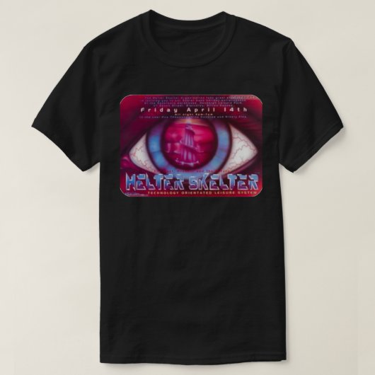 Helterskelter 90s Rave Flyer T-shirt (Design voorkant)