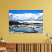 Helvellyn England Holiday Card Canvas Afdruk (Insitu (Woonkamer))