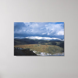 Helvellyn England Holiday Card Canvas Afdruk