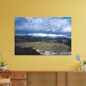 Helvellyn England Holiday Card Canvas Afdruk (Insitu (Woonkamer))
