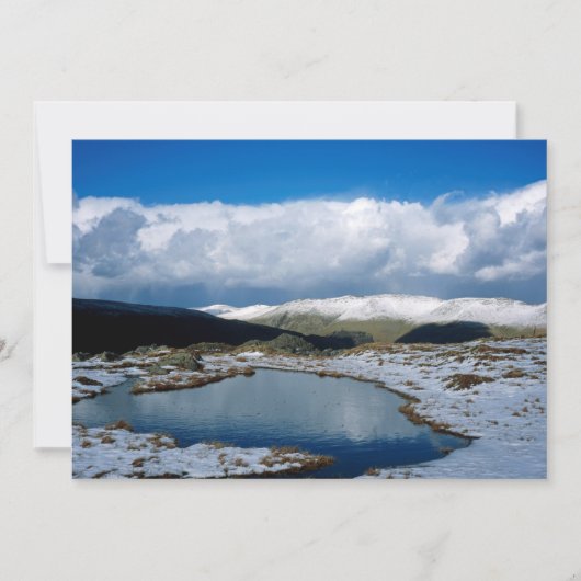 Helvellyn England Holiday Card Feestdagenkaart (Voorkant)