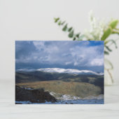 Helvellyn England Holiday Card Feestdagenkaart (Staand voorkant)