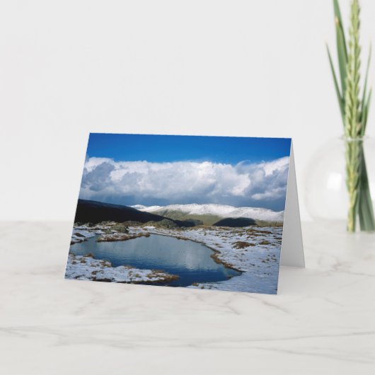 Helvellyn England Holiday Card Kaart (Voorkant)