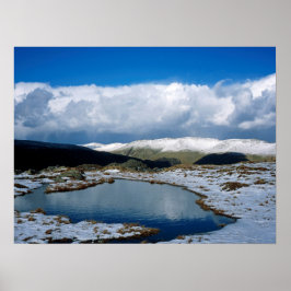 Helvellyn England Holiday Card Poster