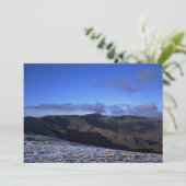 Helvellyn Winter Holiday Card Feestdagenkaart (Staand voorkant)
