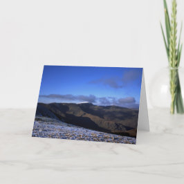 Helvellyn Winter Holiday Card Kaart