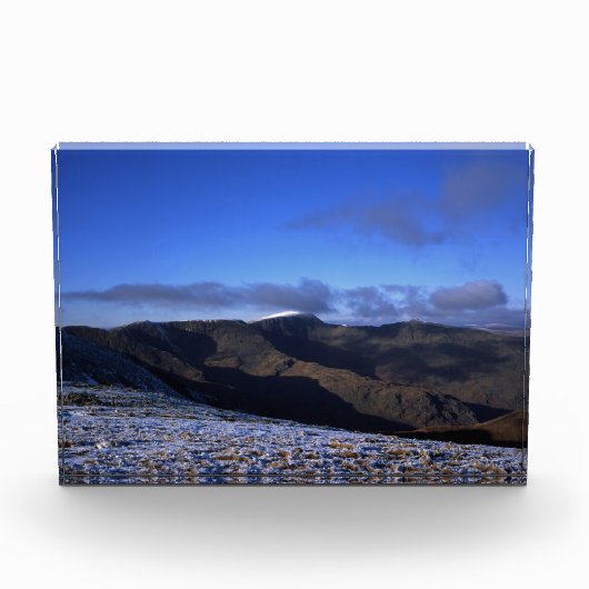 Helvellyn Winter Holiday Card Poster Fotoblokken (Voorkant)