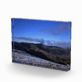 Helvellyn Winter Holiday Card Poster Fotoblokken (Rechts)