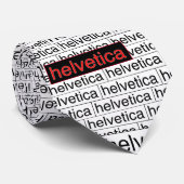 Helvetica Advanced Vapid Stropdas (Opgerold)