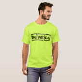Helvetica Artist Shirt! T-shirt (Voorkant volledig)