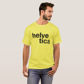 helvetica bk t-shirt (Voorkant volledig)