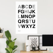 Helvetica Bold Poster (Thuiskantoor)