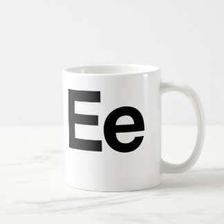 Helvetica Ee Koffiemok