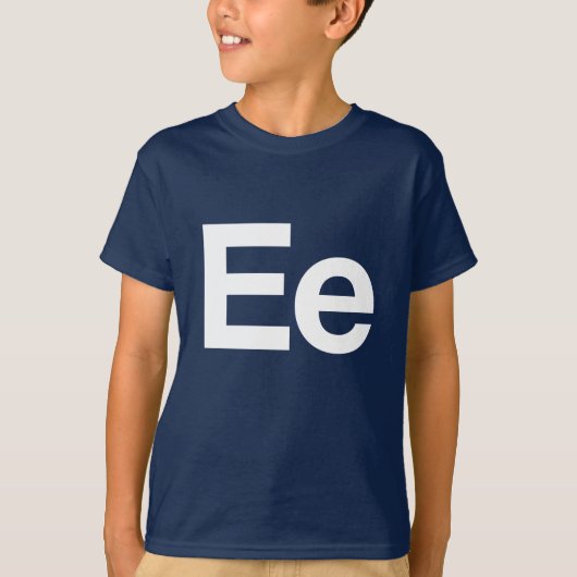 Helvetica Ee T-shirt (Voorkant)