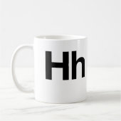 Helvetica Hh Koffiemok (Links)