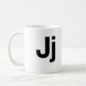 Helvetica Jj Koffiemok (Links)