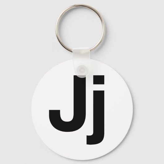 Helvetica Jj Sleutelhanger (Voorkant)