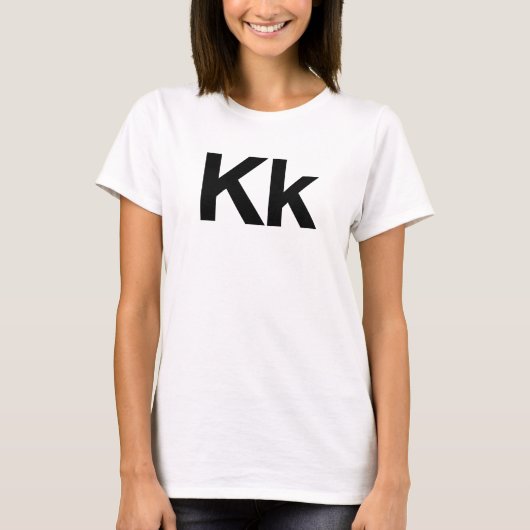 Helvetica Kk T-shirt (Voorkant)