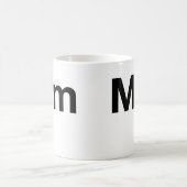 Helvetica mm koffiemok (Center)