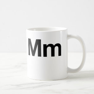 Helvetica mm koffiemok