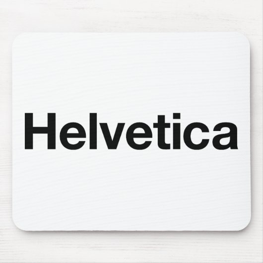 Helvetica Muismat (Voorkant)