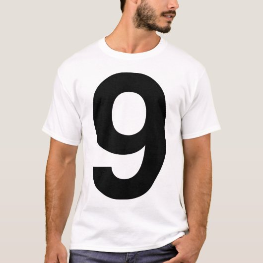 Helvetica Nine voor lichten T-shirt (Voorkant)