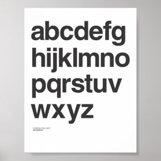 Helvetica poster
