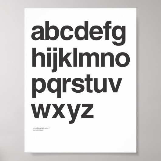 Helvetica poster (Voorkant)