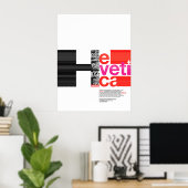 HELVETICA Poster (Thuiskantoor)
