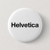 Helvetica Ronde Button 5,7 Cm (Voorkant)