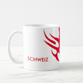 helvetica-rot, 1291, SCHWEIZ Koffiemok