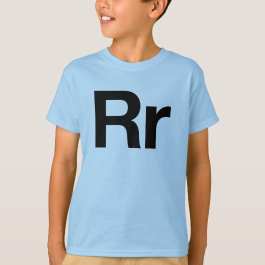 Helvetica Rr. T-shirt (Voorkant)