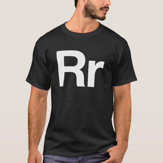 Helvetica Rr. T-shirt (Voorkant)