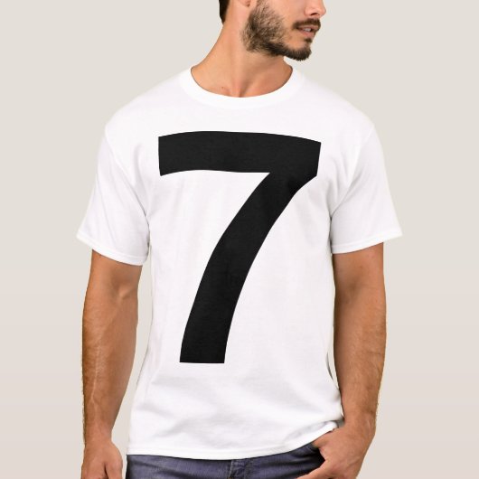 Helvetica Seven voor verlichting T-shirt (Voorkant)