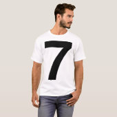 Helvetica Seven voor verlichting T-shirt (Voorkant volledig)