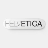 Helvetica Skateboard (Horizontaal)