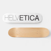 Helvetica Skateboard (Horizontaal)