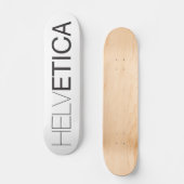 Helvetica Skateboard (Voorkant)