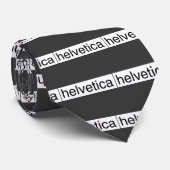 helvetica stropdas (Opgerold)