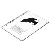 Helvetica Typography | Demo Design Notitieboek (Linkerzijde)