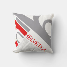 Helvetica Typography | Design Kussen