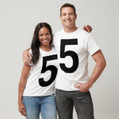 helvetica Vijf T-shirt (Unisex)