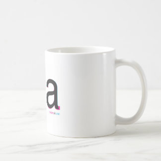 helvetica vs arial tea koffiemok
