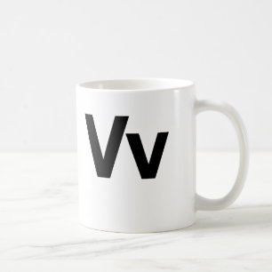 Helvetica Vv Koffiemok