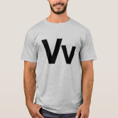 Helvetica Vv T-shirt (Voorkant)