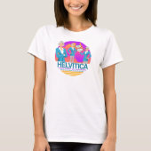 "HELVITICA" (gespeld als uitgesproken) VAN JOHN HI T-shirt (Voorkant)
