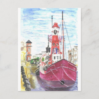 Helwick Tug Boat Swansea Briefkaart