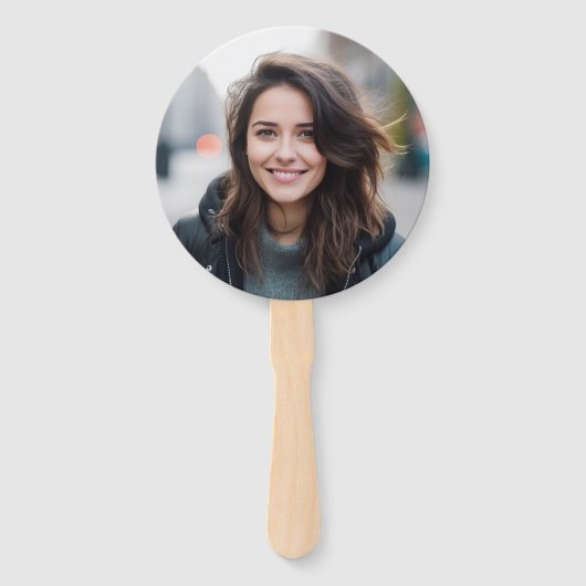 Hem of Haar Vrijgezellenfeest Spel, Bruid of bruid Handwaaier (Voorkant)